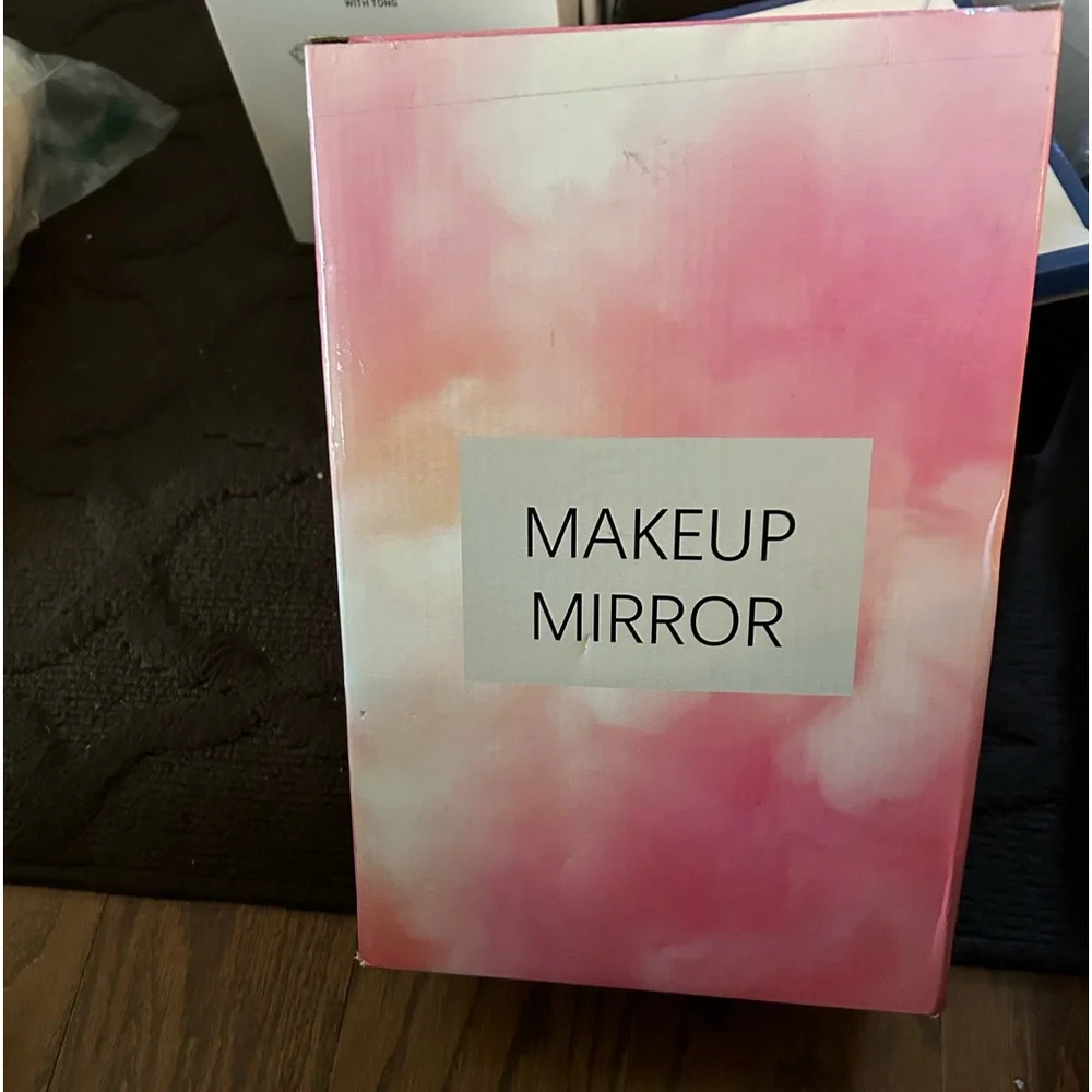 Tri-Fold 3x/2x Mag Cosmetic Vanity Mirror🪞w 24 Led Light💡Touch Screen&Storage